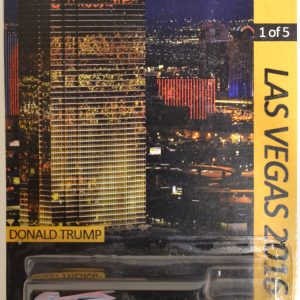 Lambo Aventator-J Blue-Pink Custom-Made Hot Wheels Exclusive Car Edition Las Vegas 2016 Donald Trump Series 1:64 Scale Collectible Die Cast Model Car