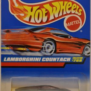 Lambo Countach Black #768 Hot Wheels 1:64 Scale Collectible Die Cast Model Car