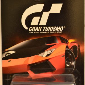Hot Wheels Lamborghini Aventador LP 700-4 Red Gran Turismo Series Custom-Made Collectors Edition 1:64 Scale Collectible Die Cast Model Car w/Real Rider Rubber Wheels