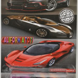 Lamborghini Aventador Purple Custom-Made Hot Wheels with Real Rider Rubber Wheels Exclusive Edition California Toy Series 1:64 Scale Collectible Die Cast Model Car.