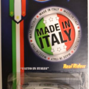 Compatible Lamborghini Diablo Silver Custom-Made Hot Wheels with Whitewall Real Rider Rubber Wheels Limited Edition Fatto in ItaliaSeries 1:64 Scale Collectible Die Cast Model Car.