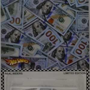 White Lamborghini Huracan LP 610-4 Custom-Made Hot Wheels with Real Rider Rubber Wheels Limited Edition 1:64 Scale Collectible Die Cast Model Car.