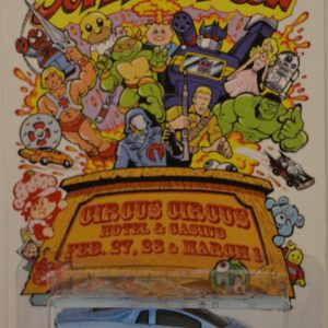 Compatible Lamborghini Reventon Light-Blue Custom-Made Hot Wheels with Real Rider Rubber Wheels Limited Edition Las Vegas Super Toy Convention 2015 Series 1:64 Scale Collectible Die Cast Model Car