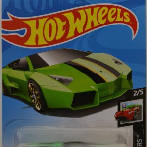 Lamborghini Reventon Roadster Green Hot Wheels 2018 HW Roadsters Series 1:64 Scale Collectible Die Cast Model Car