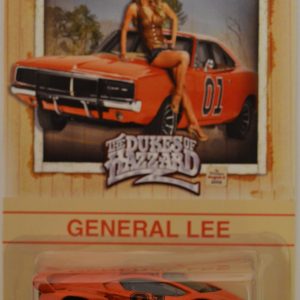 Lamborghini Veneno Orange Custom-Made Hot Wheels with Whitewall Real Rider Rubber Wheels Limited Edition General Lee The Dukes of Hazzard Series 1:64 Scale Collectible Die Cast Model Car.