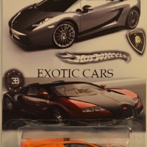 Hot Wheels Compatible Lamborghini Veneno Orange 04 of 25 Custom-Made with Real Rider Rubber Wheels Exotic Cars Happy Holidays Series 1:64 Scale Collectible Die Cast Model Car