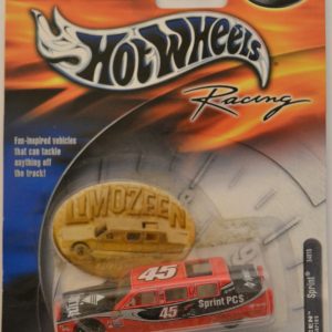 Hot Wheels Limozeen Sprint Red-Black 1:64 Scale Collectible Die Cast Model Car