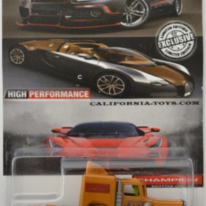 Hot Wheels Long Gone Bronze Custom-Made with Real Rider Rubber Wheels Exclusive Edition High Performance Series 1:64 Scale Collectible Die Cast Model Car.