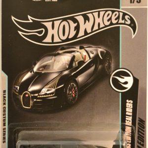 Hot Wheels Compatible Lotus Evora GT4 Black Series Custom-Made Collectors Edition 1:64 Scale Collectible Die Cast Model Car w/Real Rider Rubber Wheels