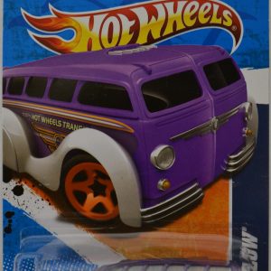Hot Wheels Compatible Low Flow White/Purple HW City Works ’11 Series 1:64 Scale Collectible Die Cast Model Car