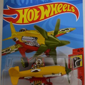 Yellow Mad Propz Red Wheels HW Daredevils Series 1:64 Scale Collectible Die Cast Model Car #4/5