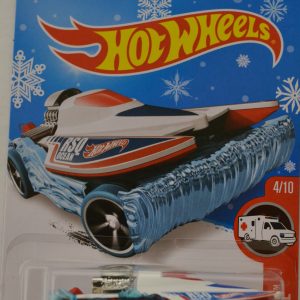 White/Blue Mad Splash Hot Wheels HW Rescue Series 1:64 Scale Collectable Die Cast Model Car Snowflake Card