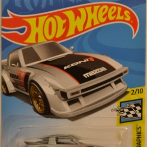 Hot Wheels Compatible Mazda RX-7 Gray 167/250 HW Speed Graphics Series 1:64 Scale Collectible Die Cast Model Car