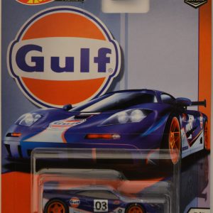 McLaren F1 GTR Blue 5/5 Hot Wheels Limited Edition Car Culture Gulf Series 1:64 Scale Collectible Die Cast Model Car