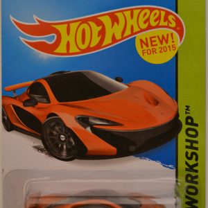 HWCA McLaren P1 Brown Custom-Made Hot Wheels with Real Rider Rubber Wheels HW Workshop Series 1:64 Scale Collectible Die Cast Model Car