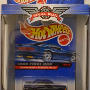 Mercedes 380 SEL #2 of 12 Hot Wheels Retiring Model HW Final Run Series 1:64 Scale Collectible Die Cast Model Car
