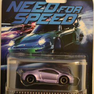 Compatible Mitsubishi Eclipse Concept Purple Custom-Made Retro Hot Wheels with Real Rider Rubber Wheels Special Edition Need for Speed Series 1:64 Scale Collectible Die Cast Model Car