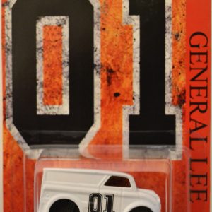 Hot Wheels Compatible Monster Dairy Delivery White Custom-Made with Real Rider Rubber Wheels Limited Edition General Lee 01 Series 1:64 Scale Collectible Die Cast Model Car.