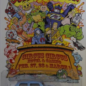 Hot Wheels Morris Mini Custom-Made with Real Rider Rubber Wheels Limited Edition 2015 Las Vegas Super Toy Convention Series 1:64 Scale Collectible Die Cast Model Car