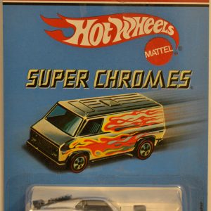 Hot Wheels Mustang Mach1 Chrome HW Super Chromes Series 1:64 Scale Collectible Die Cast Model Car
