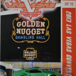 Hot Wheels Green Nissan 370 Z Custom-Made HW 2013 Las Vegas Convention Series Limited Edition 1:64 Scale Collectable Die Cast Model Car #1/10