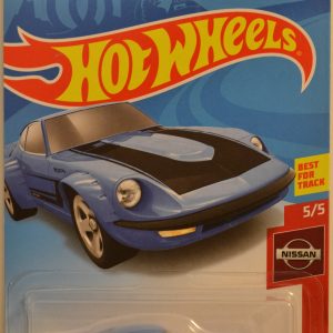 Hot Wheels Compatible Nissan Fairlady Z Blue 54/250 HW Nissan Series 1:64 Scale Collectible Die Cast Model Car