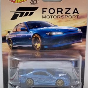 Blue Nissan Silvia S15 Hot Wheels HW Forza Motorsport Series 1:64 Scale Collectible Die Cast Model Car