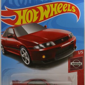 Nissan Skyline GT-R BCNR34 Red Hot Wheels 2018 HW Nissan Series 1:64 Scale Collectible Die Cast Model Car