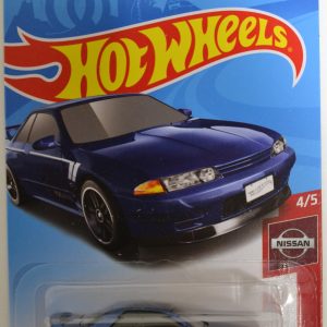 Hot Wheels 2019 Nissan Series Nissan Skyline GT-R (BNR32) 1/250, Blue