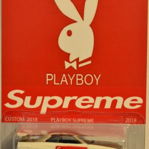 Hot Wheels Compatible Nissan Skyline GT-R R34 White Custom-Made Real Rider Rubber Wheels Playboy Supreme Series 1:64 Scale Collectible Die Cast Model Car