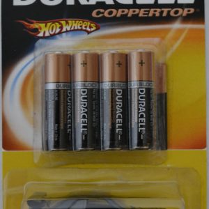 Black/Copper Nissan Skyline GT-R R34 Custom-Made Hot Wheels with Real Rider Rubber Wheels Limited Edition DURACELL Series 1:64 Scale Collectible Die Cast Model Car.