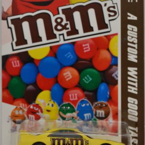 Yellow Nissan Skyline GT-R R34 M&M Series 1:64 Scale Collectable Die Cast Model Car