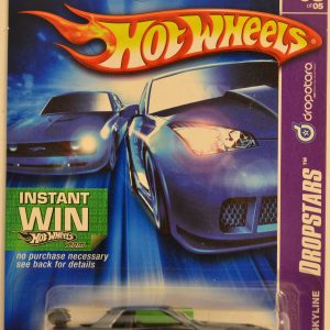 Hot Wheels Nissan Skyline Gray 060 Error (Missing Windows) Drop Stars Series 1:64 Scale Die Cast Car