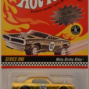 Nitty Gritty Kitty Gold #02 Hot Wheels Red Line Club (RLC) HW Series One 1:64 Scale Collectible Die Cast Model Car. Only 10000 Made Worldwide!!!
