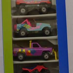 Hot Wheels 5 Gift Pack Set Off Road Explorers Series 1:64 Scale Collectible Die Cast Model Car