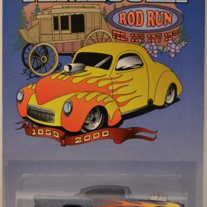 Old Town Temecula Blue Flame Painted Hot Wheels Limited Edition HW Temecula Rod Run 2000 Series 1:64 Scale Collectible Die Cast Model Car