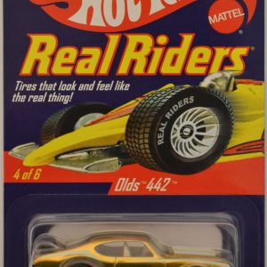 Hot Wheels Olds 442 Gold #4 of 6 HW Real Riders Series 3 1:64 Scale Collectible Die Cast Model Car. Only 10500 Made Worldwide!!!