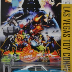 Hot Wheels Olds 442 TM GM Blue/White Custom-Made HW Exclusive Car Series with Real Rider Rubber Wheels Limited Edition 1:64 Scale Collectible Die Cast Model Car