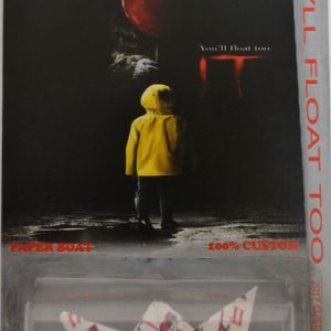 Custom Made Limited Edition – Stephen King Paper Boat from Movie IT
