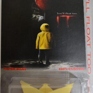 Custom Made Limited Edition – Stephen King Paper Boat from Movie IT