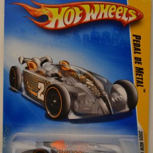 Hot Wheels Pedal De Metal Light Blue #42 HW 2009 New Models Series 1:64 Scale Collectible Die Cast Model Car
