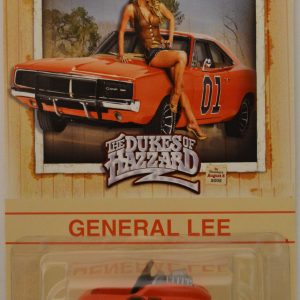 Pedal Driver Orange Custom-Made Hot Wheels with Whitewall Real Rider Rubber Wheels Limited Edition General Lee The Dukes of Hazzard Series 1:64 Scale Collectible Die Cast Model Car.