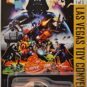 Hot Wheels Pontiac Fiero 2M4 Copper Custom-Made with Real Rider Rubber Wheels Exclusive Car Edition 2015 Las Vegas Toy Convention Series 1:64 Scale Collectible Die Cast Model Car