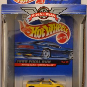 Pontiac Salsa Yellow Hot Wheels Retiring Model HW Final Run Series 1:64 Scale Collectible Die Cast Model Car