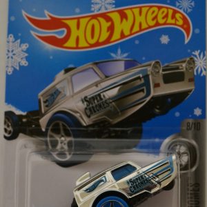 Silver Poppa Wheelie Hot Wheels HW Super Chromes Series 1:64 Scale Collectable Die Cast Model Car Snowflake Card