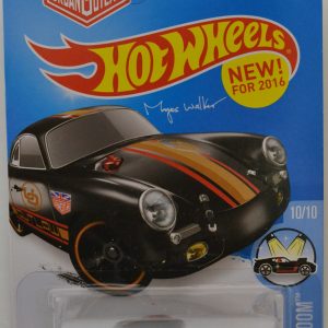 Hot Wheels, 2016 HW Showroom, Magnus Walker’s Porsche 356A Outlaw [Black] 120/250
