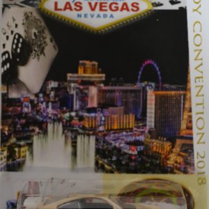 Hot Wheels Beige Porsche 911 GT3 2007 Custom-Made with Real Rider Rubber Wheels Special Edition ‘Las Vegas’ Series 1:64 Scale Collectable Die Cast Model Car.