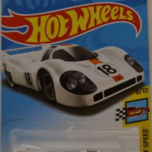 White Porsche 917 LH Hot Wheels HW ‘Legends of Speed’ Series 1:64 Scale Collectible Die Cast Model Car #8/10
