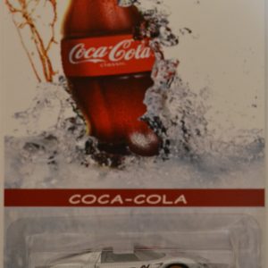 Hot Wheels Compatible Porsche 918 Spider Silver Custom-Made with Redline Real Rider Rubber Wheels Special Edition Coca-Cola Series 1:64 Scale Collectible Die Cast Model Car