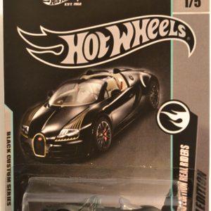 Porsche 918 Spyder Hot Wheels Black Series Custom-Made Collectors Edition 1:64 Scale Collectible Die Cast Model Car w/Real Rider Rubber Wheels